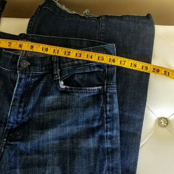 7 for all mankind curvy high waisted jeans - Picture 4 of 7